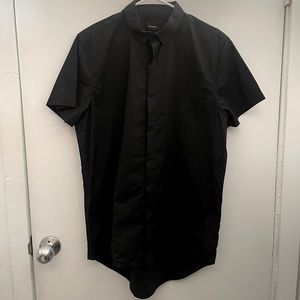 STAMPD Los Angeles Black Collard Button Down Shirt